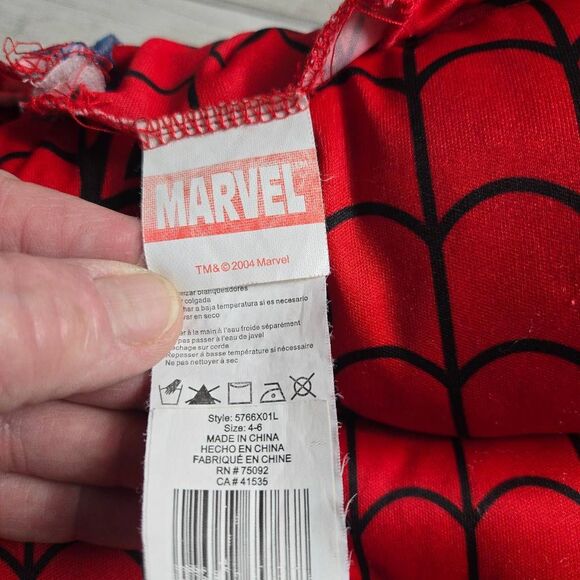 Marvel Spiderman costume S 4-6 - Picture 6 of 7